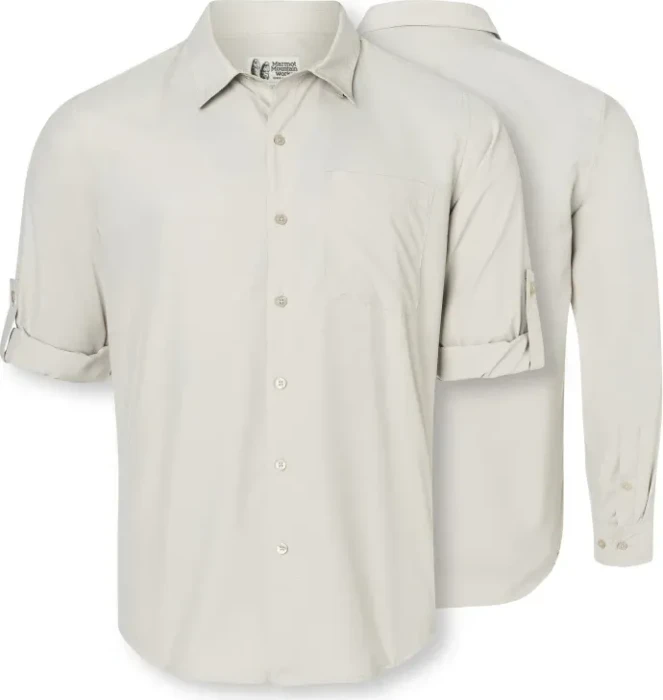 Marmot AirExchange UPF 40 Hemd langarm birch bark (Herren)