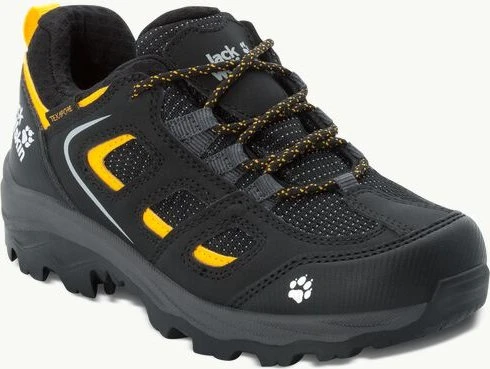 Jack Wolfskin Vojo Texapore Low black/burly yellow (Junior)