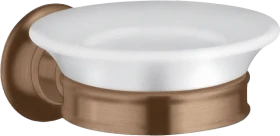 Hansgrohe Axor Montreux Seifenschale brushed red gold