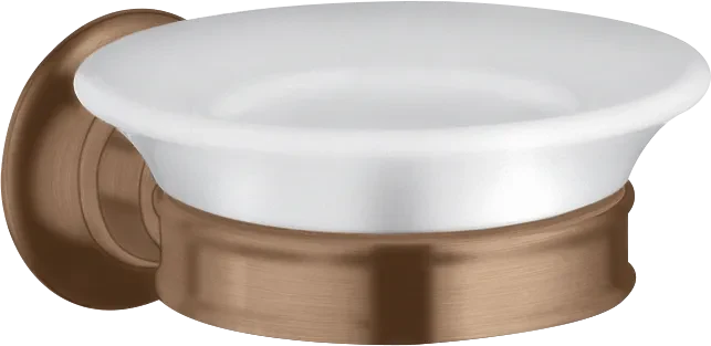 Hansgrohe Axor Montreux Seifenschale brushed red gold