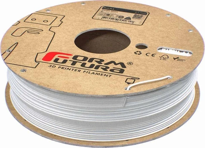 Formfutura Matt PLA, stealth white, Spule, 1.75mm, 750g