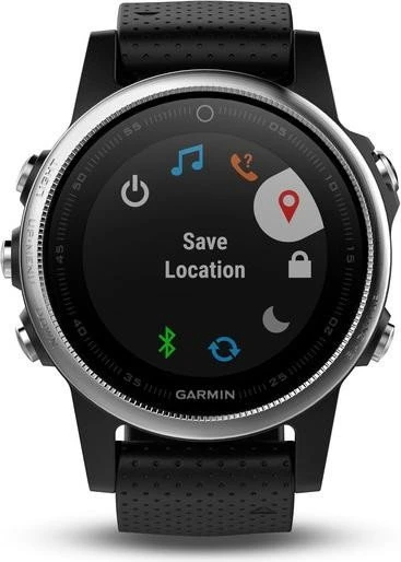 Garmin Fenix 5S silber/schwarz