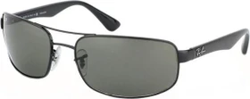 Ray-Ban RB3445 64mm black/polarized green