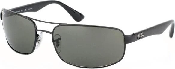 Ray-Ban RB3445 64mm black/polarized green