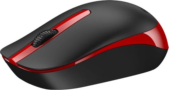 Genius NX-7007 Wireless Scroll Mouse schwarz/rot, USB