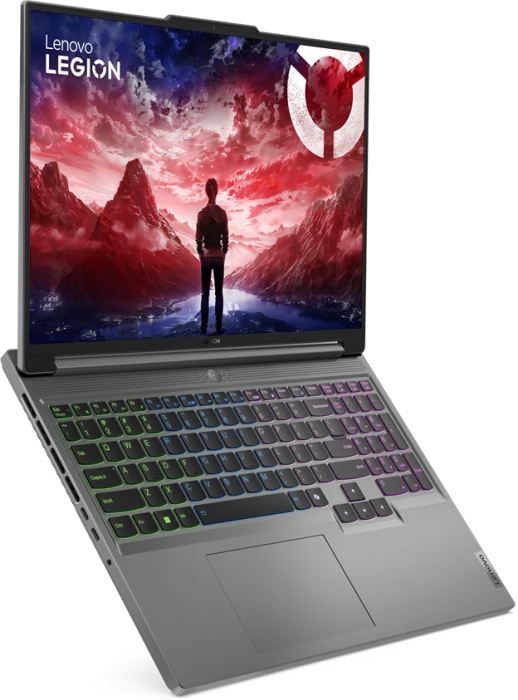 Lenovo Legion Slim 5 16AHP9, Luna Grey, Ryzen 7 8845HS, 16GB RAM, 1TB SSD, GeForce RTX 4070, DE
