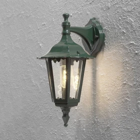 Konstsmide Firenze 22cm Wandleuchte hängend grün