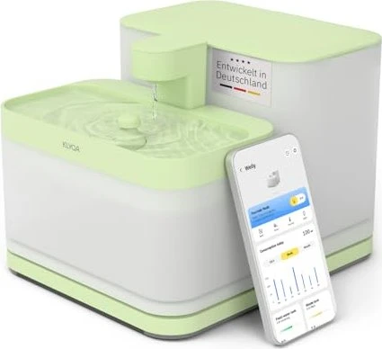 Klyqa Smart-Trinkbrunnen, 3.5ml, weiß/gelb