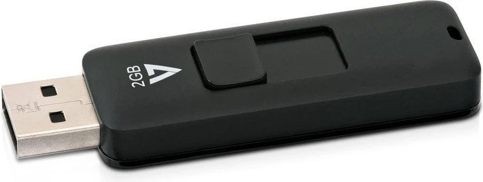 V7 Slider 2GB, USB-A, USB 2.0