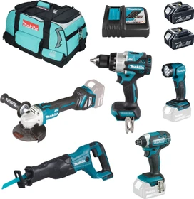 Makita DDF486RTJ Akku-Bohrschrauber inkl. MAKPAC + 2 Akkus 5.0Ah