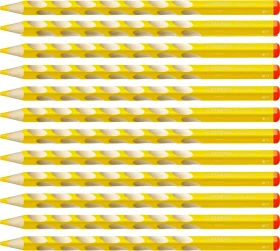 STABILO EASYcolors Buntstift gelb, Rechtshänder, 12er-Pack