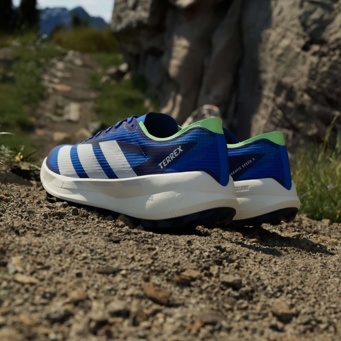 adidas Terrex Agravic Speed 2 blue/dash grey/lime burst (Herren)