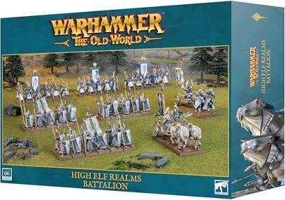 Games Workshop Warhammer The Old World - High Elf Realms - Battalion