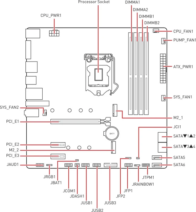 MSI B560M Pro-VDH WIFI (Intel 1200)