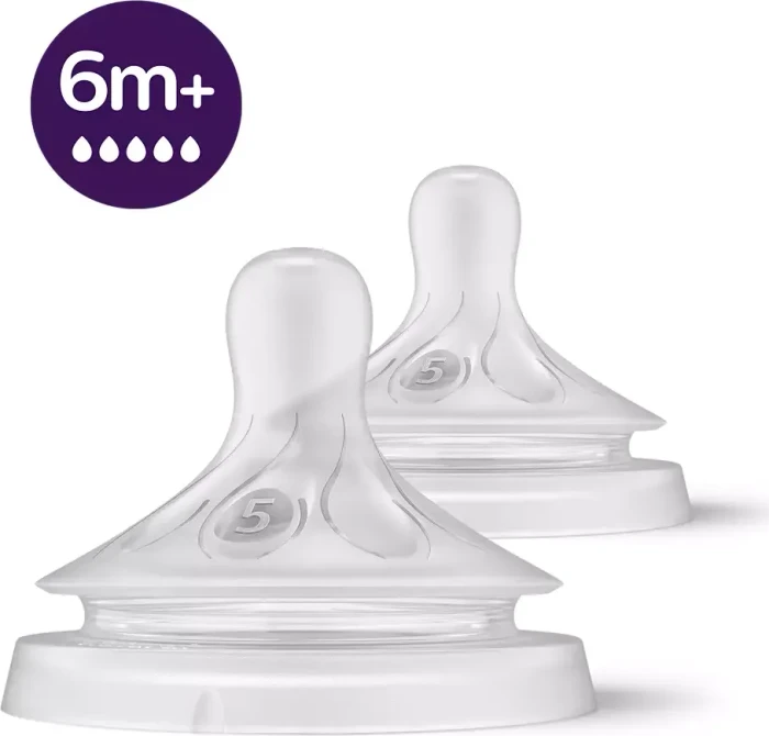 Philips Avent SCY965/02 Natural Response Trinksauger, 6+M, 2 Stück