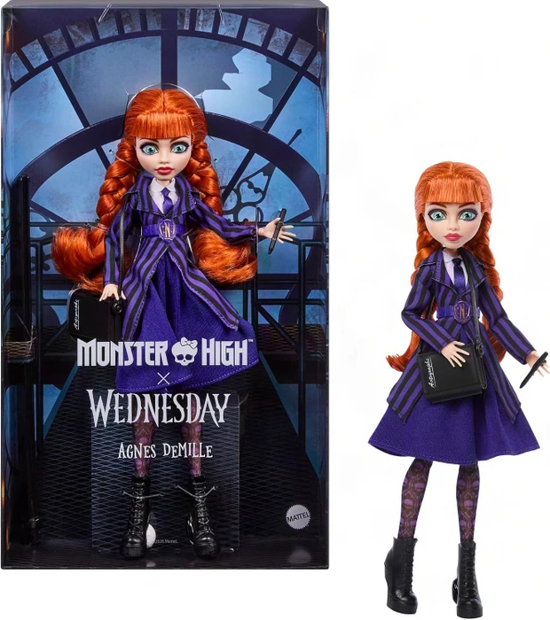 Mattel Monster High X Wednesday - Agnes Demille