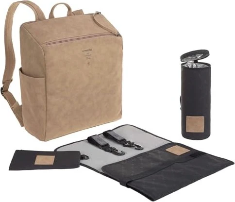 Lässig Tender Backpack Wickelrucksack camel