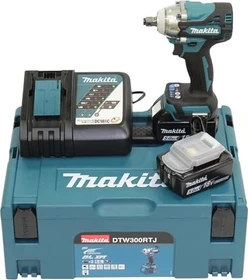 Makita DTW300RTJ Akku-Schlagschrauber inkl. MAKPAC + 2 Akkus 5.0Ah