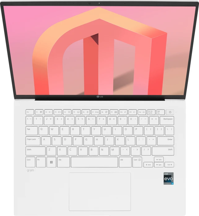 LG gram 14 (2022), weiß, Core i5-1240P, 16GB RAM, 512GB SSD, DE