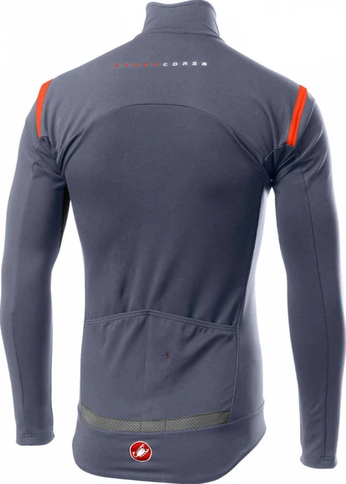 Castelli Perfetto RoS Longsleeve Fahrradjacke dark/steel blue (Herren)