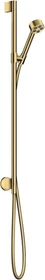Hansgrohe Axor One Handbrause-Set 75 1jet EcoSmart polished goldoptik