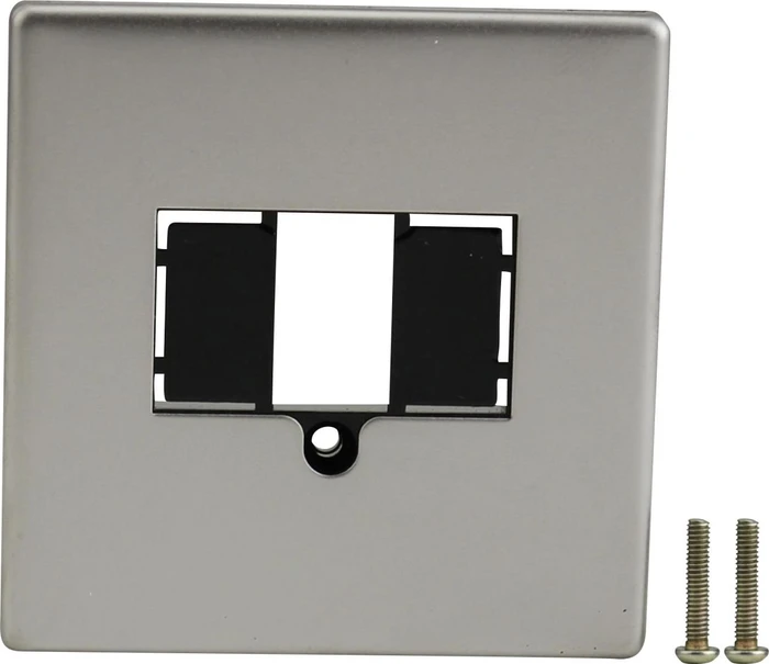 uniTEC IMOLA Serie 307 Abdeckung für TAE-Anschlussdose, edelstahl