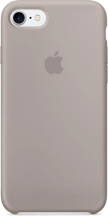 Apple Silikon Case für iPhone 7 kieselgrau