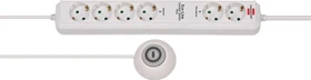 Brennenstuhl Eco-Line Comfort, 6-fach, 1.5m, weiß