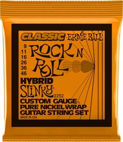 Ernie Ball Classic Rock n Roll Pure Nickel Wrap Hybrid Slinky