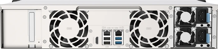 QNAP Turbo Station TS-1253DU-RP-4G, 4GB RAM, 2x RJ-45 2.5GBase-T, 2x USB 3.0, 2HE