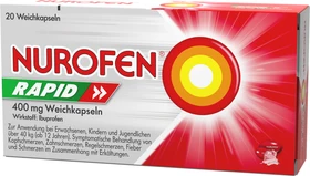 Nurofen rapid 400mg Weichkapseln, 20 Stück