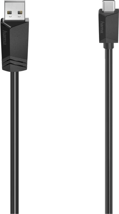 Hama USB 2.0 Adapterkabel, USB-A 2.0/USB-C 2.0, 0.75m