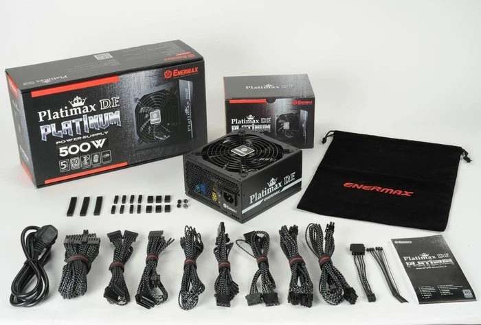 Enermax Platimax D.F. 500W, ATX 2.4