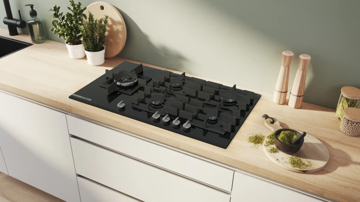 Bosch Serie 8 PRS9A6H40 Gas-Kochfeld autark
