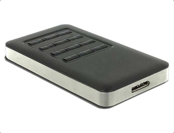 DeLOCK externes Gehäuse, USB 3.0 Micro-B