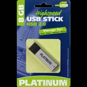 BestMedia Platinum ALU 8GB, USB-A, USB 2.0