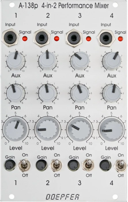 Doepfer A-138p/o Performance Mixer