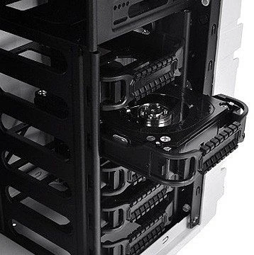 Thermaltake Overseer RX-I Snow Edition, Acrylfenster