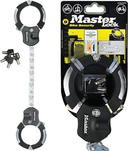 Master Lock Street Cuff 8290 Kettenschloss, Schlüssel