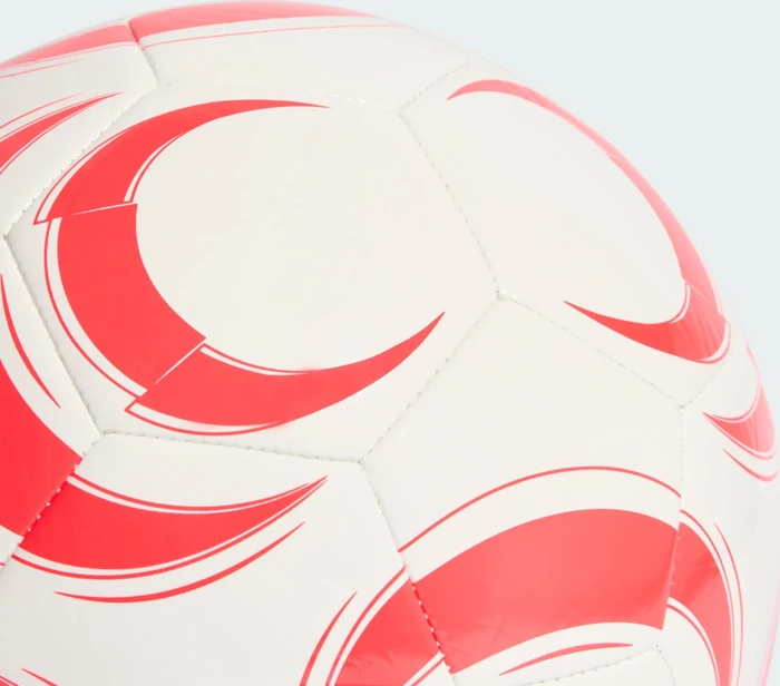 adidas Tiro Club Fußball white/lucid red