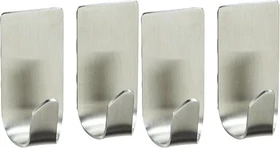 tesa Powerstrips Haken Zoom small Metall chrom, 2 Stück