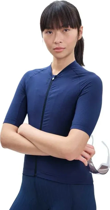 POC Raceday Trikot kurzarm turmaline navy (Damen)