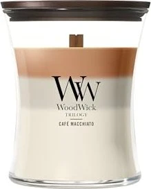 WoodWick Trilogy Café Macchiato Duftkerze, 275g