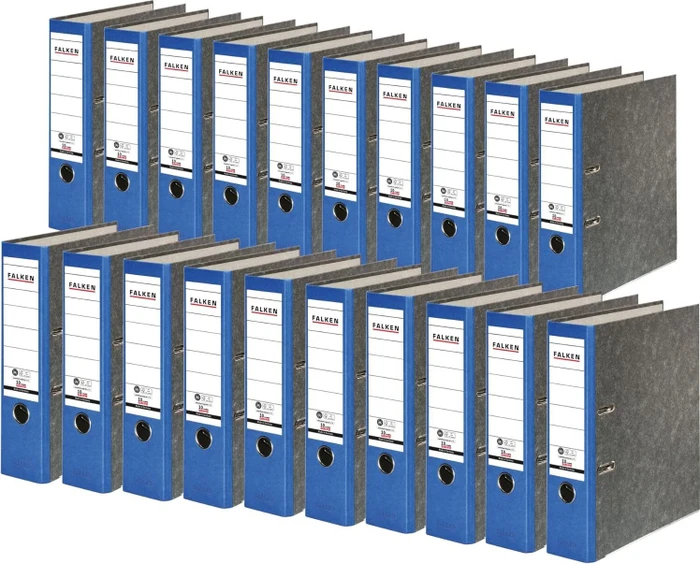 Falken Wolkenmarmor Recycling Ordner A4, 8cm