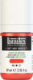 Liquitex Professional Soft Body Acrylic cadmium-free red light, 59ml