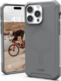 UAG Essential Armor Case with MagSafe für Apple iPhone 15 Pro Max silber