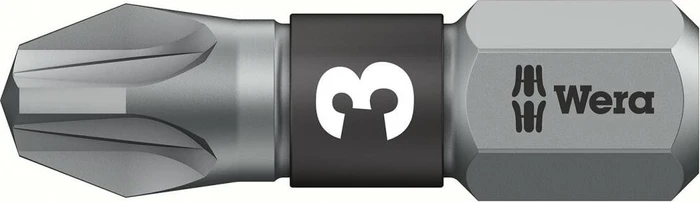 Wera 855/1 BTZ Pozidriv Bit 1/4", PZ3x25mm, 1 Stück