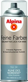 Alpina Farben Feine Farben Sprühlack No. 14 Ruhe des Nordens innen graublau edelmatt, 400ml