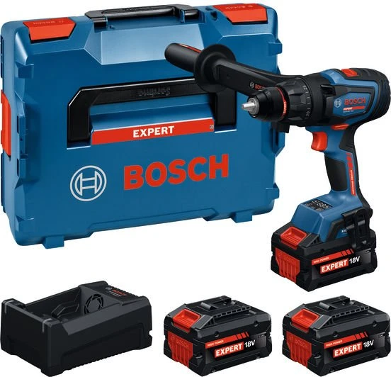 Bosch Professional Expert EXSR18V-150 BITURBO Akku-Bohrschrauber inkl. L-Boxx + 3 Akkus 5.5/8.0Ah