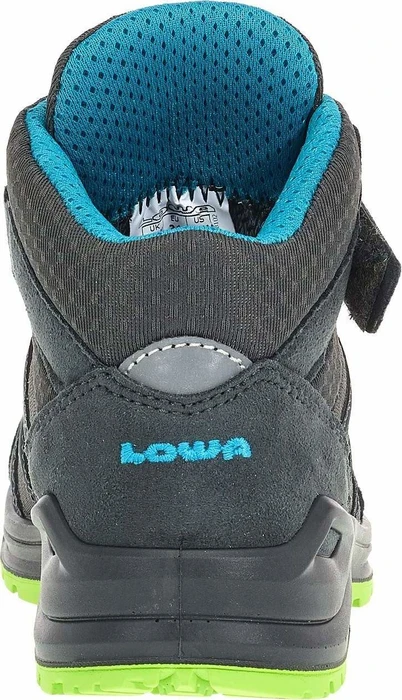 Lowa Maddox GTX Mid graphit/limone (Junior)